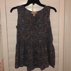 LOFT purple blouse